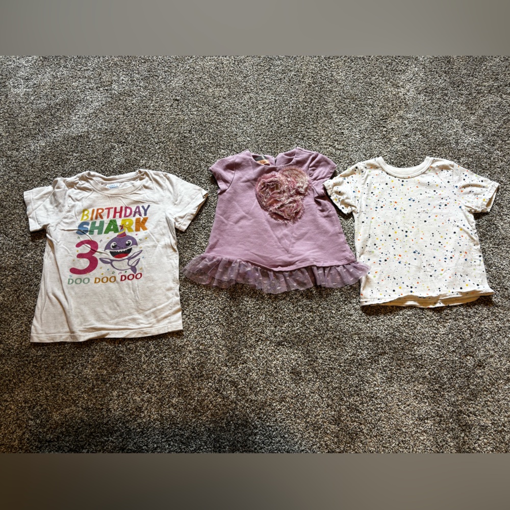 Set of Three Toddler T-Shirts